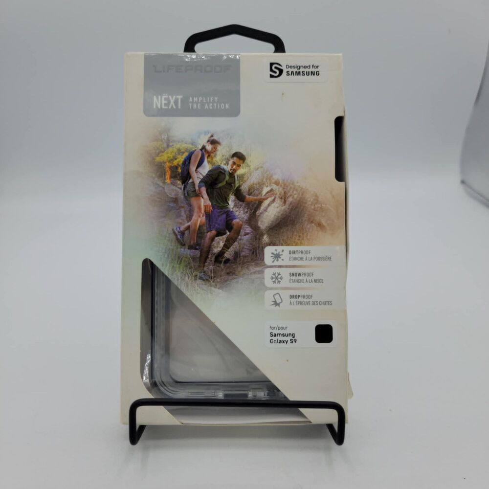 NEW LifeProof NEXT Series Phone Case Dropproof for Samsung Galaxy S9 Clear/Black